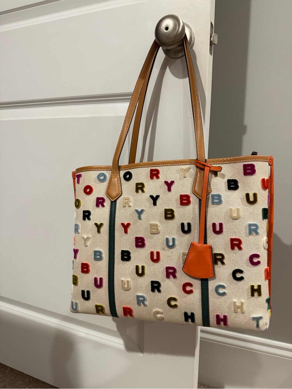 Tory Burch Perry Fil Coupé Triple-Compartment Tote